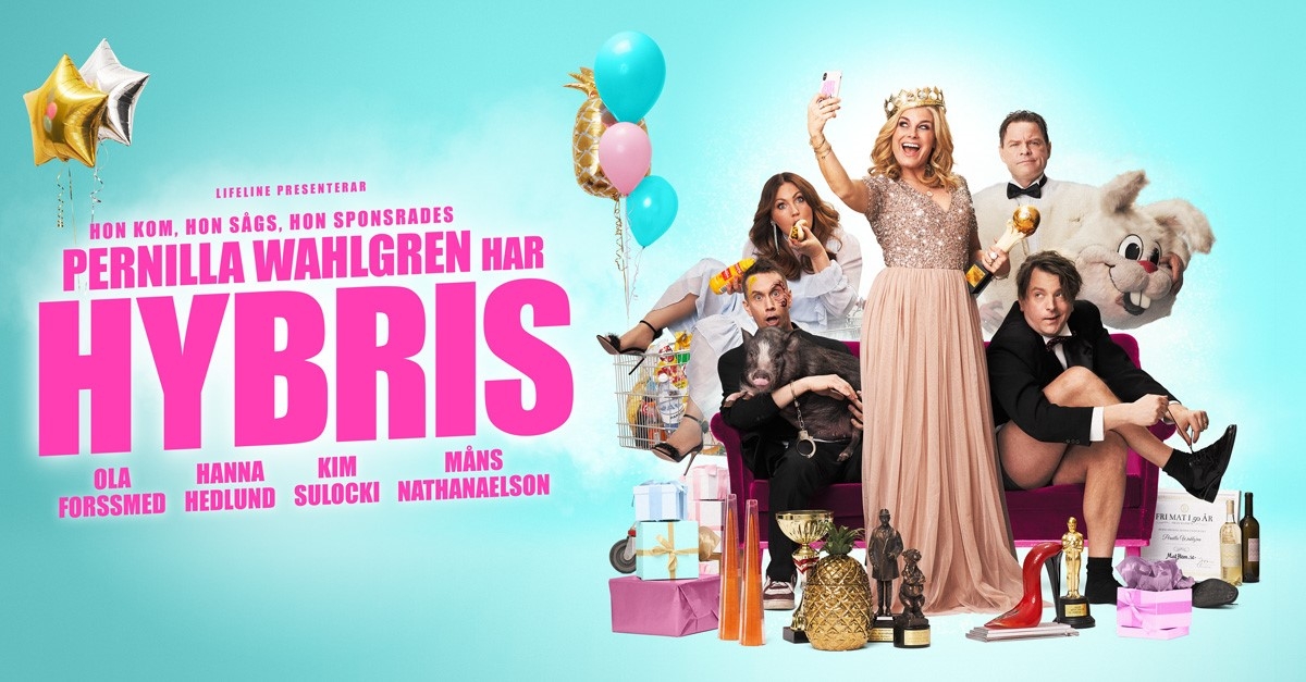 Pernilla Wahlgren har Hybris kl 15:30 (flyttad från den 5/4 2020, 5/9 2020 , 23/1 2021 och 12/9 2021)