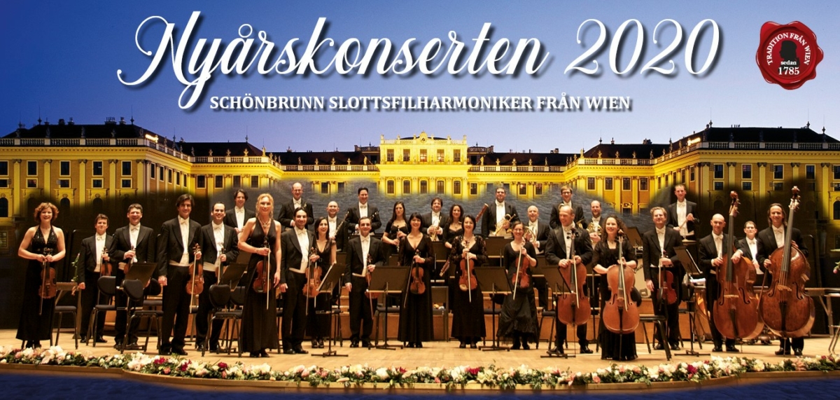 Nyårskonserten 2020 – Schönbrunns Slottsfilharmoniker, Wien