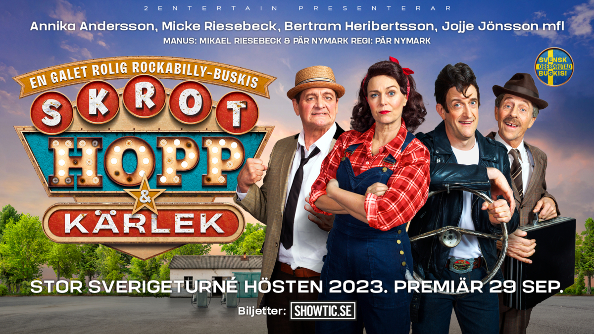 SKROT, HOPP & KÄRLEK kl 19.30