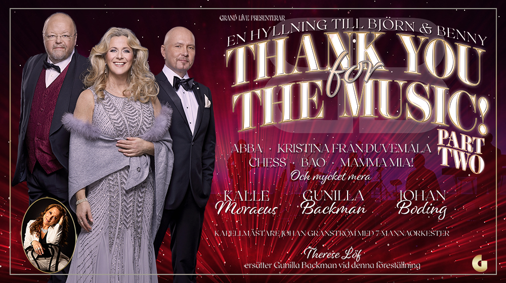 THANK YOU FOR THE MUSIC – PART TWO