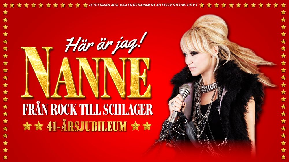 NANNES JUBILEUMSSHOW – HÄR ÄR JAG