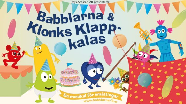 Babblarna & Klonks Klapp-Kalas